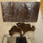 Contemporary Design Lamp with Fabric Shade-SoUnique.PK